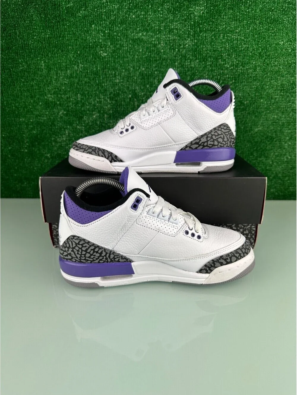 Size 5Y - Jordan 3 Retro Mid Dark Iris (GS)